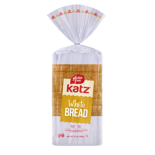 Katz Gluten Free White Bread [6 Pack] - 1