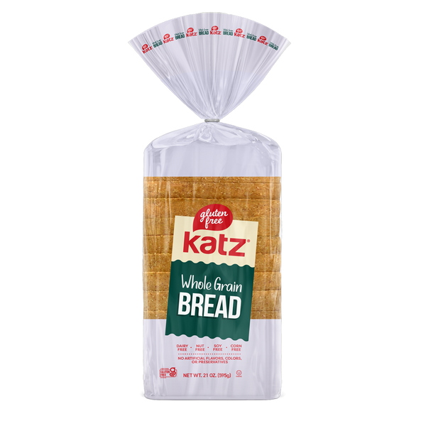 Katz Gluten Free Whole Grain Bread [6 Pack] - 1