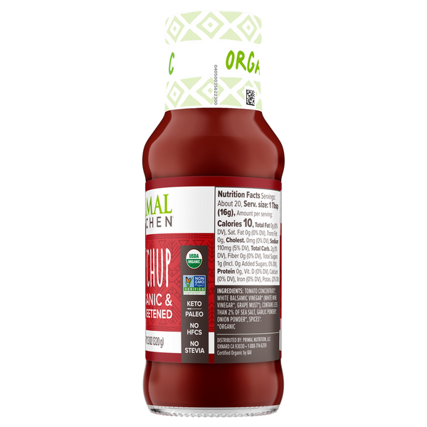 Primal Kitchen Organic Unsweetened Ketchup - 2 Pack - 2