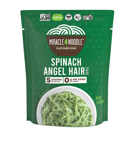 Miracle Noodle, Spinach Angel Hair