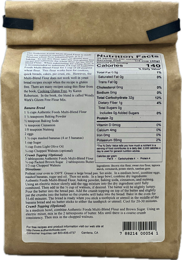 Authentic Foods Multi-Blend Flour - 3