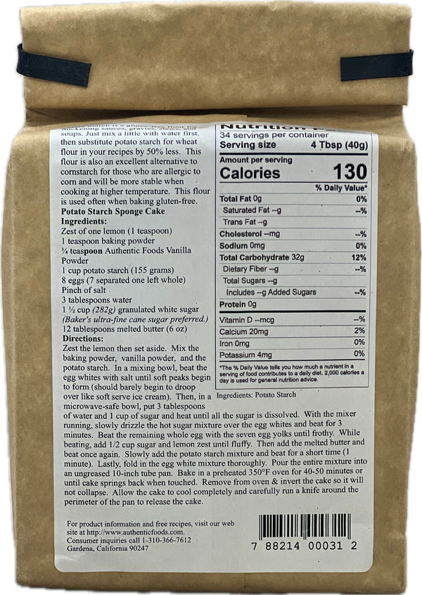 Authentic Foods Potato Starch - 2