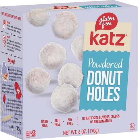 Katz Gluten Free Powdered Donut Holes