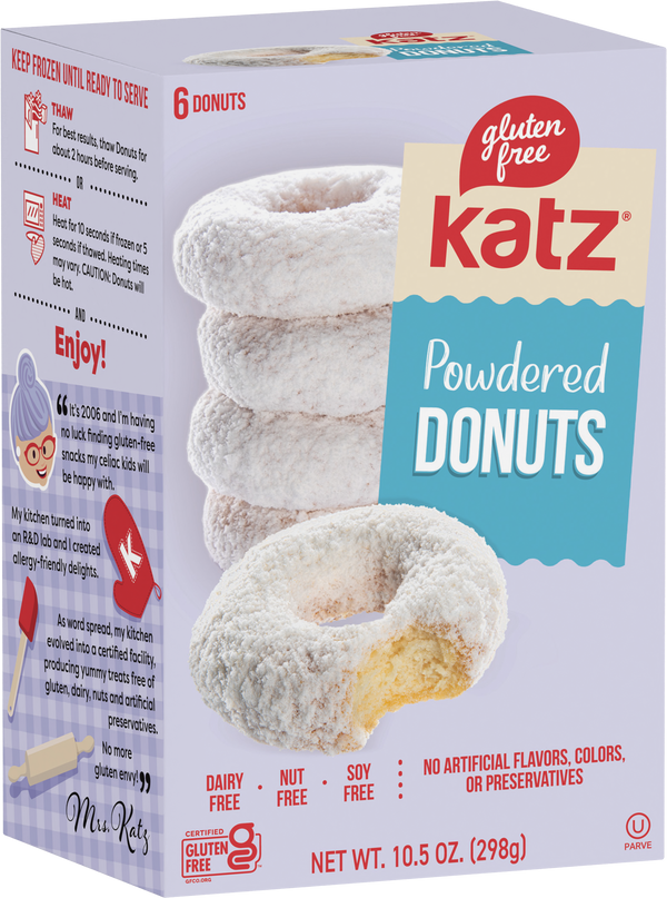 Katz Gluten Free Powdered Donuts - 1