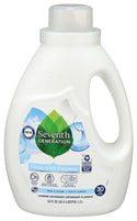 Seventh Generation Natural Laundry Detergent, Free & Clear, Case of 6 - 1