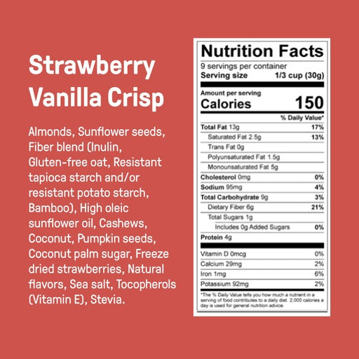 Carbonaut Granola- Strawberry Vanilla Crisp - 3
