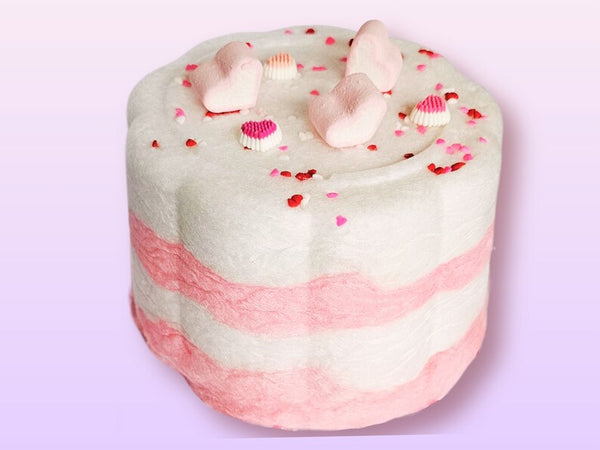 Valentines Cotton Candy Cake - 4