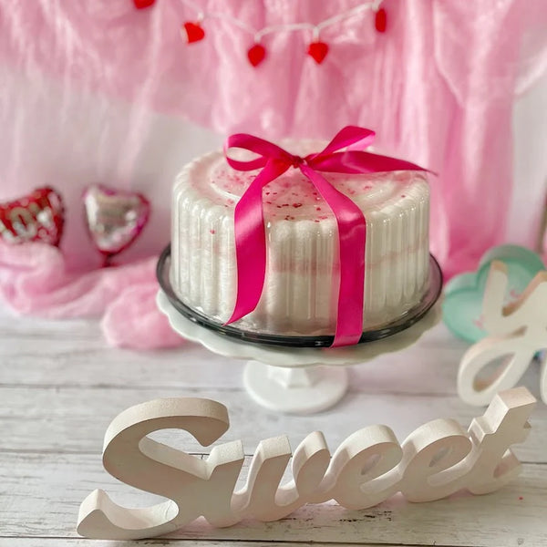 Valentines Cotton Candy Cake - 5