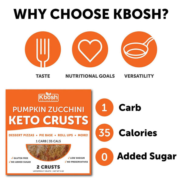 Kbosh Keto Crust- Pumpkin Zuccchini - 4