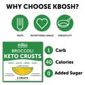 Kbosh Keto Pizza Crust- Broccoli - 4