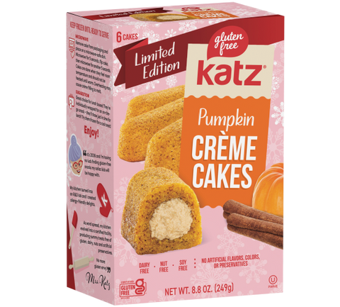 Katz Heavenly Creme Cakes, Pumpkin