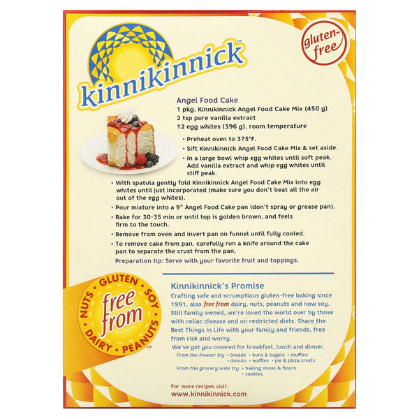 Kinnikinnick Angel Food Cake Mix - 2