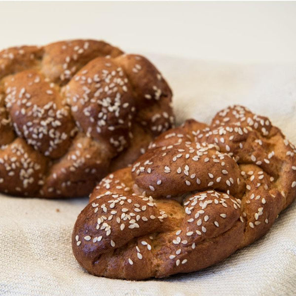 Las Delicias Braided Challah Loaves - 1