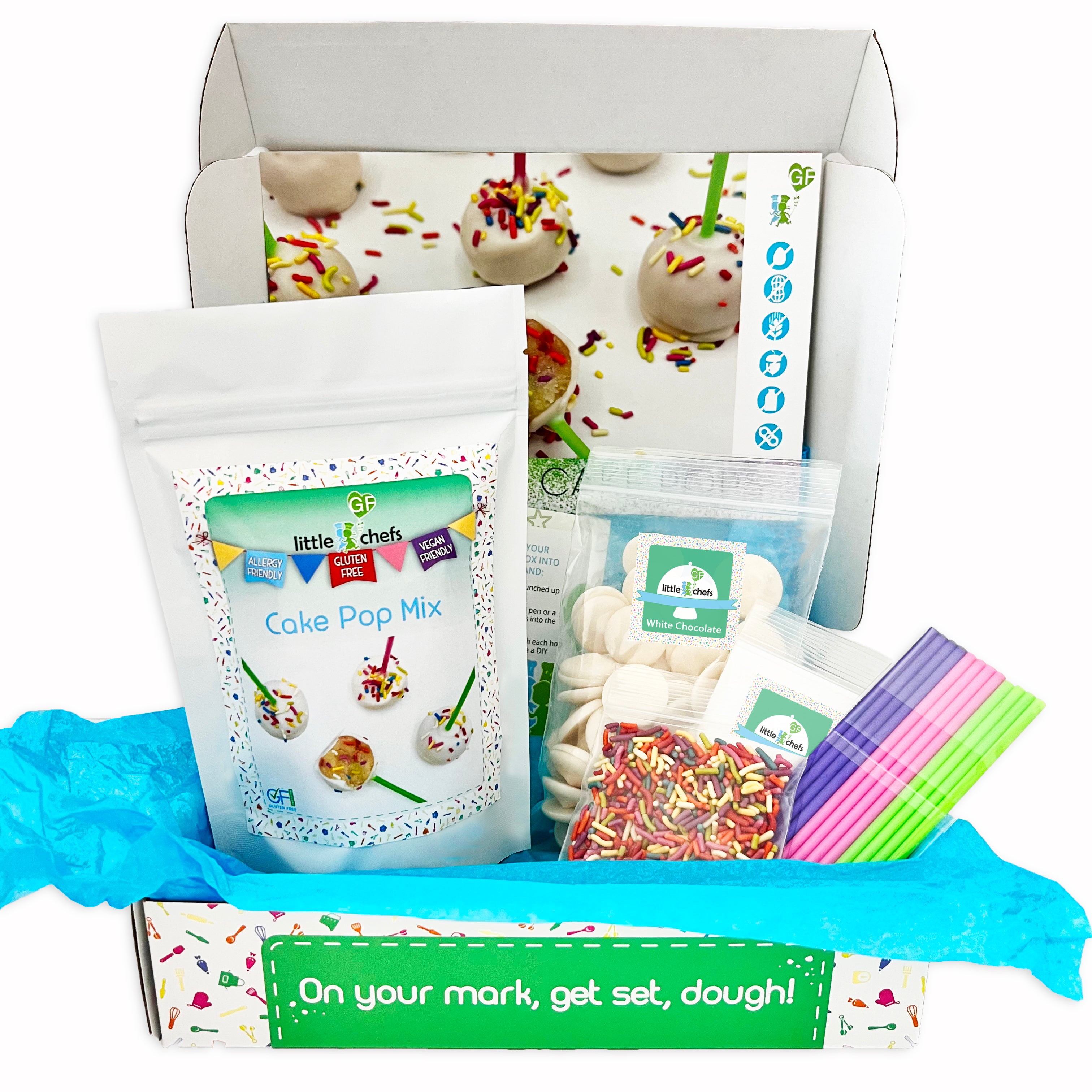 Order Gluten-Free & Vegan Confetti Cake Pop Kit at GlutenFreePalace