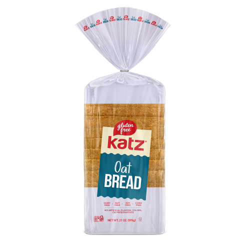 Katz Gluten Free Oat Bread [6 Pack] - 1