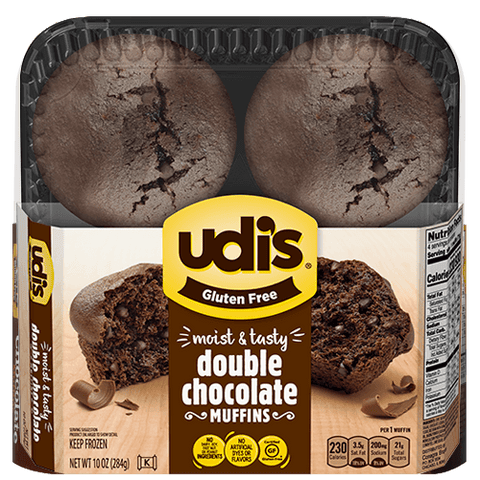 Udi's  Double Chocolate Muffins