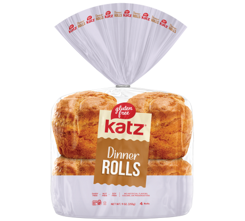 Katz Gluten Free Small Dinner Rolls