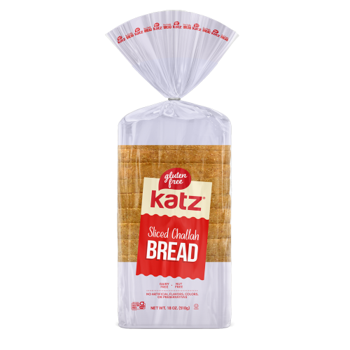 Katz Gluten Free Sliced Challah Bread - 1