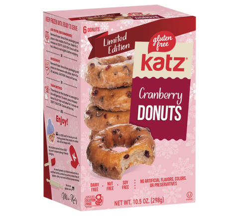 Katz Cranberry Donuts