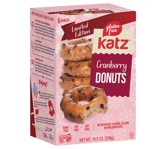 Katz Cranberry Donuts - 1