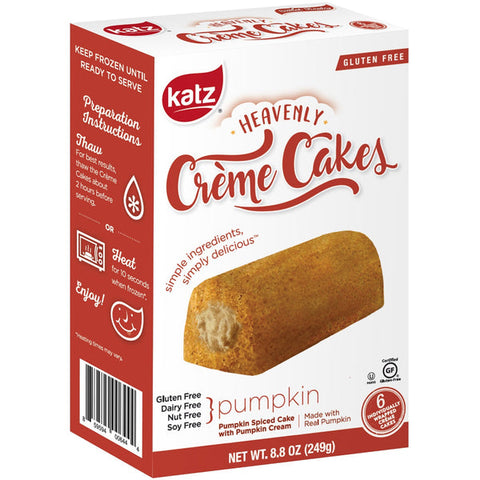 Katz Heavenly Creme Cakes, Pumpkin