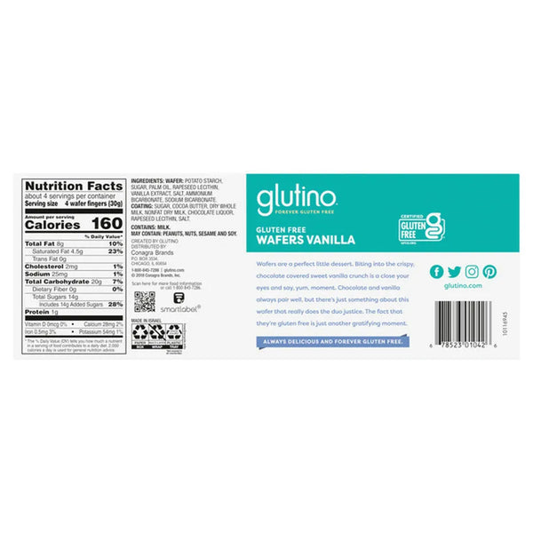 Glutino - Vanilla Wafers - 2