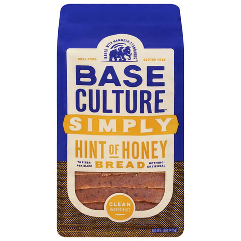 Base Culture Simply HINT OF HONEY Bread