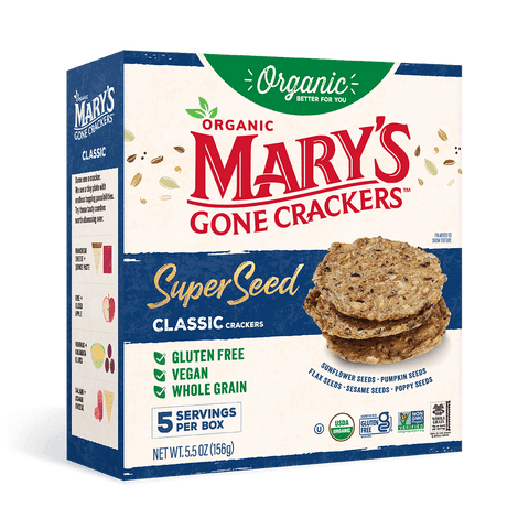 Mary's Gone Crackers, Super Seed (Case of 6)