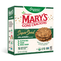 Mary's Gone Crackers, Super Seed Jalapeno (Case of 6) - 1