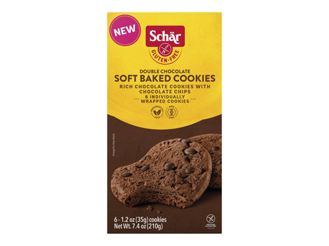 Schar DOUBLE CHOCOLATE Soft Baked Cookies