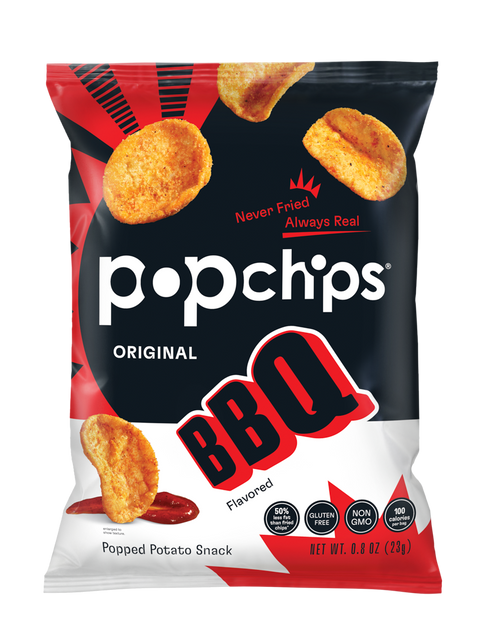 Popchips BBQ, 0.80 Oz Bag (Case of 24)