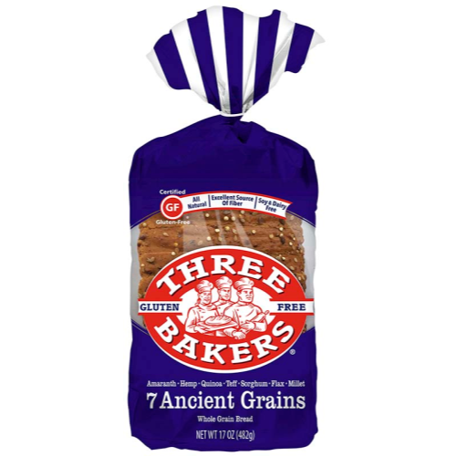Three Bakers, 7 Ancient Grain Sliced Bread - 1