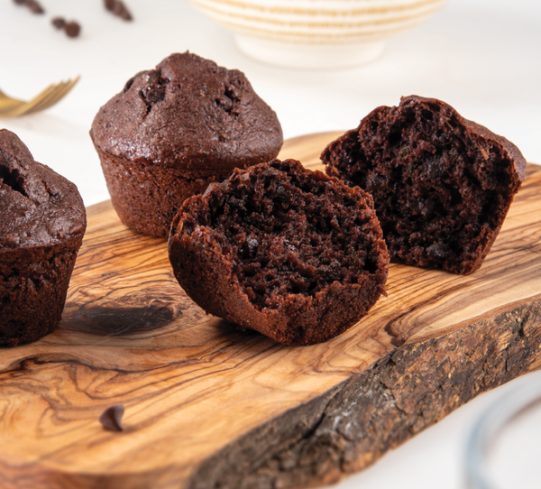 Katz Double Chocolate Zucchini Muffins - 6