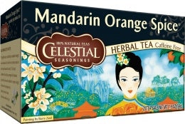 Celestial Seasonings Mandarin Orange Spice Herbal Tea (6 Boxes) - 1