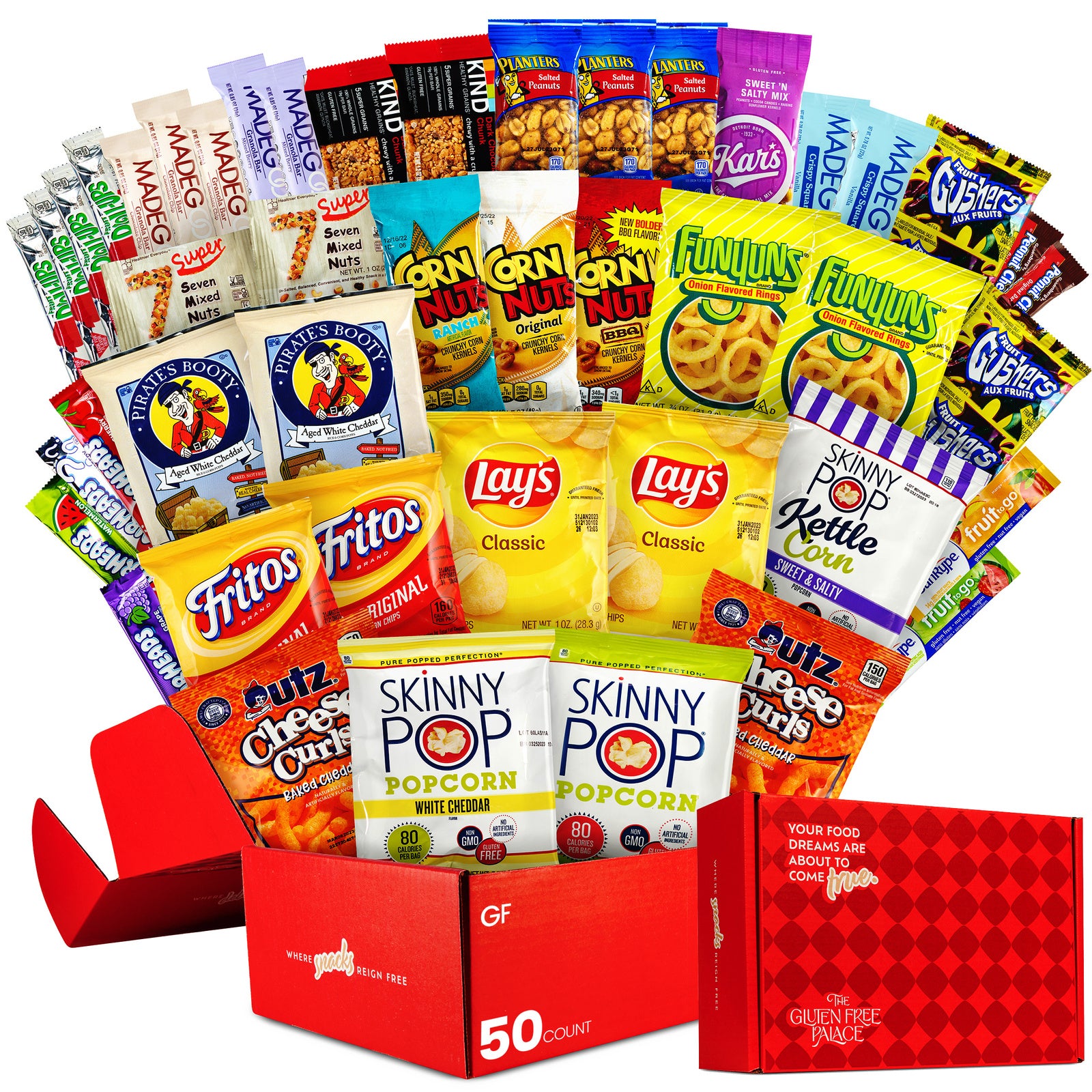 Snack Box Cd R GFP Holidays Snack Box -50 Snacks | GlutenFreePalace