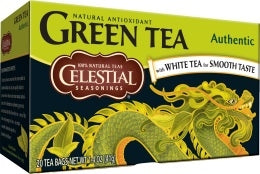 Celestial Seasonings Authentic Green Tea (6 Boxes) - 1