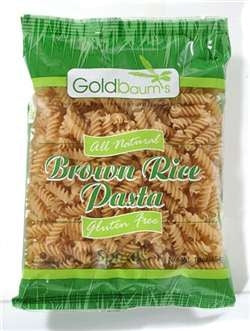 Goldbaum's Brown Rice Pasta, Spirals, 16 Ounce