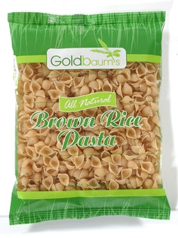 Goldbaum's Brown Rice Pasta, Shells, 16 Ounce