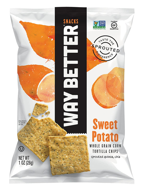 Way Better Snacks, Sweet Potato Tortilla Chips - 1