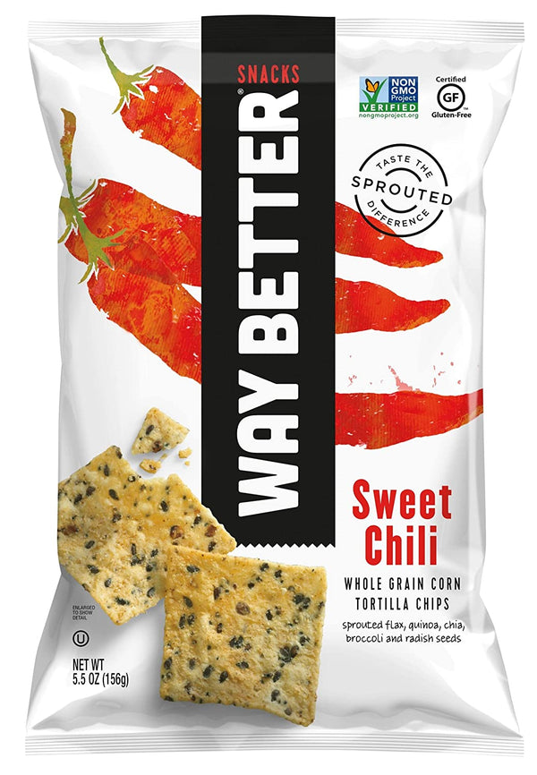 Way Better Snacks, Sweet Chili Tortilla Chips - 1