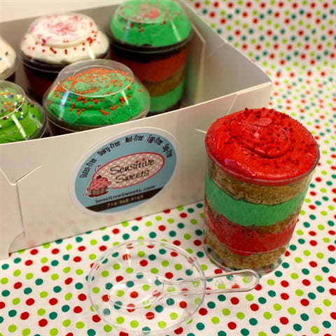 Gluten Free Cupcake Cups, Christmas (6 Pack)