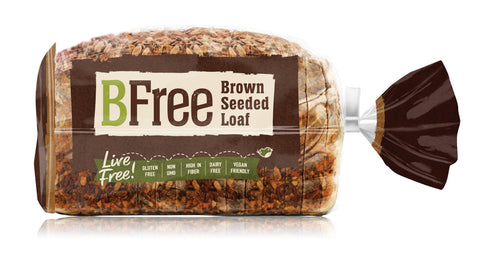 BFree Gluten Free Seeded Brown Sandwich Bread Loaf, 14.1 Oz [3 Pack]