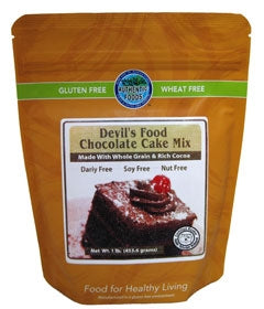 Authentic Foods Gluten Free Devils Food Chocolate Cake Mix, 1 lb
