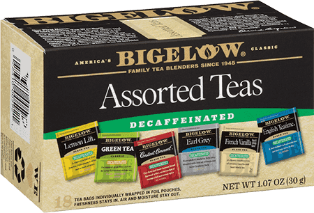 Bigelow Tea, Six Assorted Teas, 6 Flavors (6 Boxes) - 1