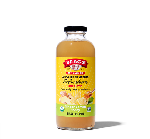Bragg's Organic Apple Cider Vinegar Refresher, Ginger Lemon Honey