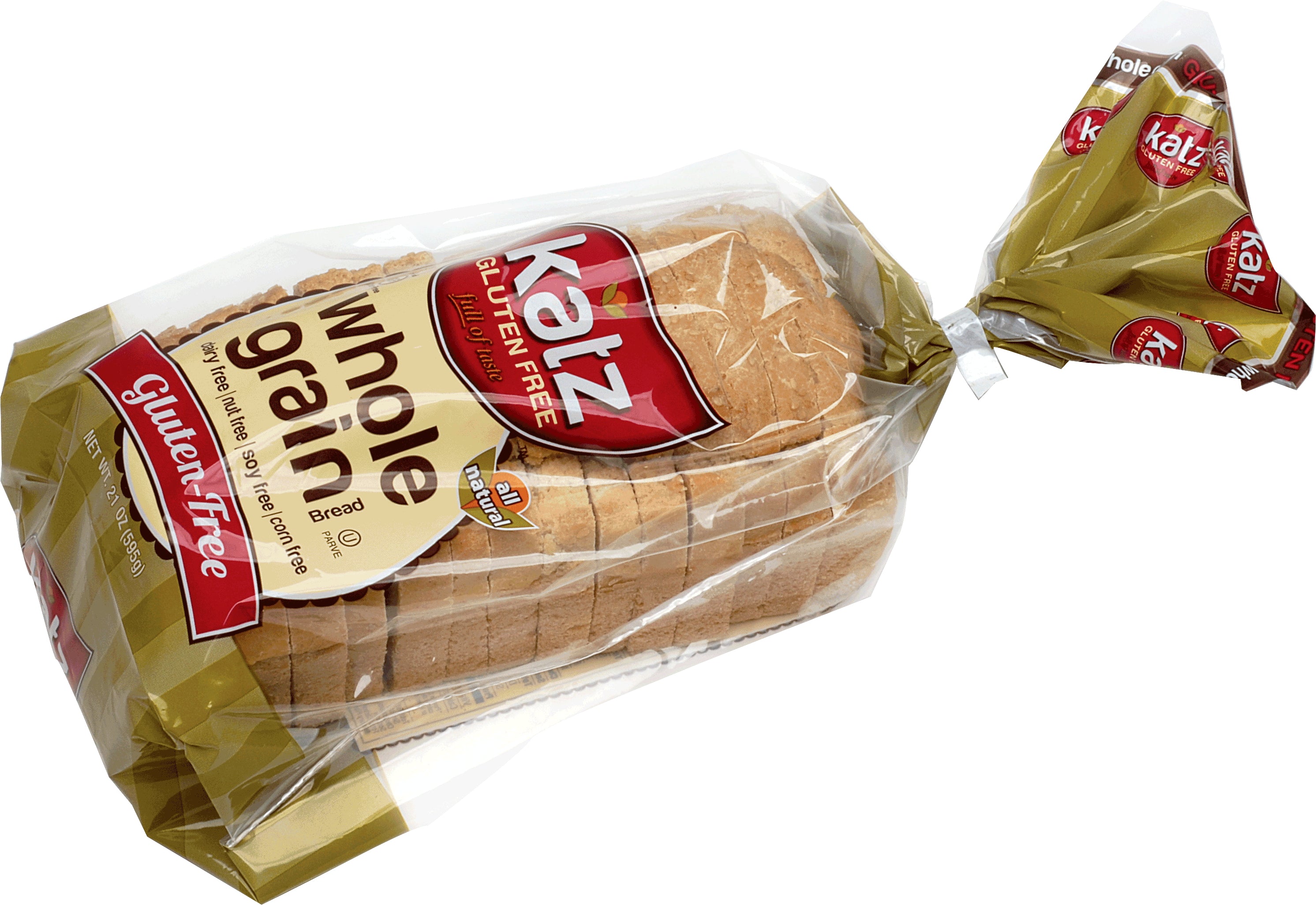 Katz Gluten Free Whole Grain Bread (Case Of 6) | GlutenFreePalace