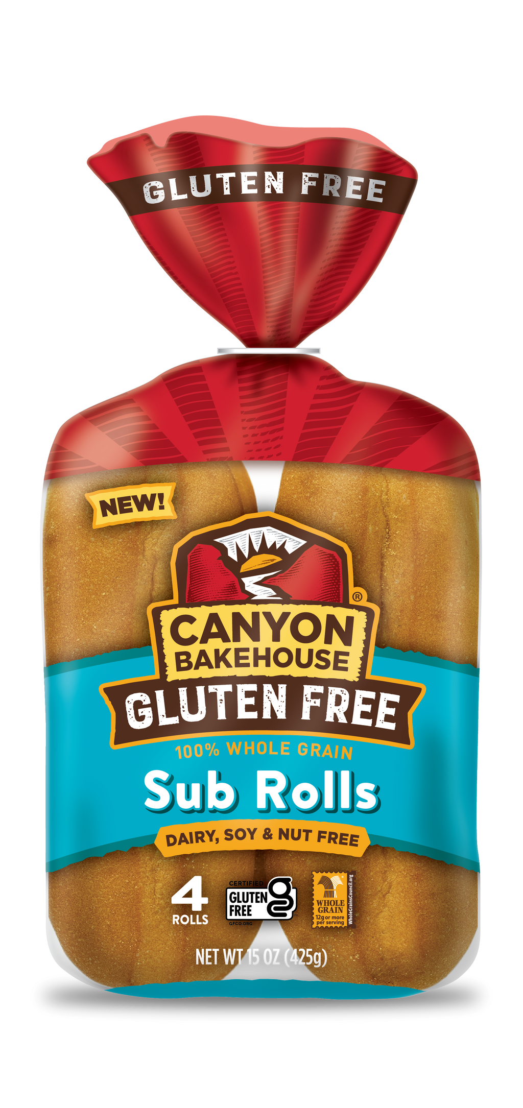 Canyon Bakehouse Sub Rolls | GlutenFreePalace