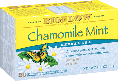 Bigelow Tea, Chamomile Mint Herb Tea (6 Boxes) - 1