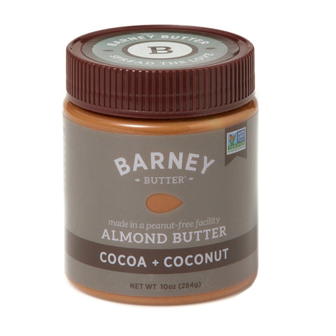 Barney Butter Almond Butter Cocoa + Coconut, 10 Ounce [Case of 3]
