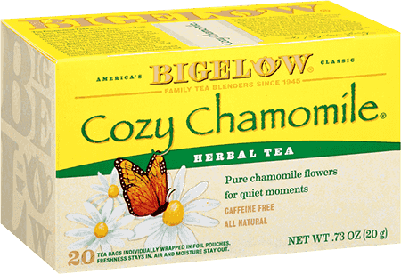 Bigelow Tea, Cozy Chamomile Herb Tea (6 Boxes) - 1